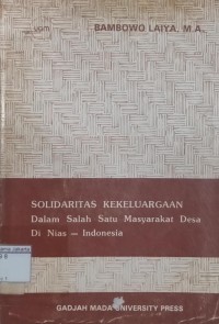 Solidaritas Kekeluargaan