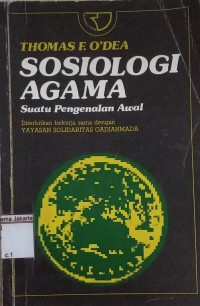 Sosiologi Agama: Suatu Pengenalan Awal