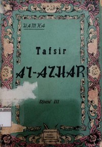 Tafsir Al Azhar Juzu III