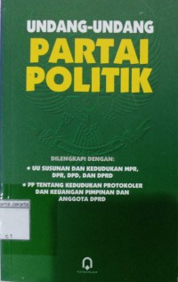 Undang-Undang Partai Politik